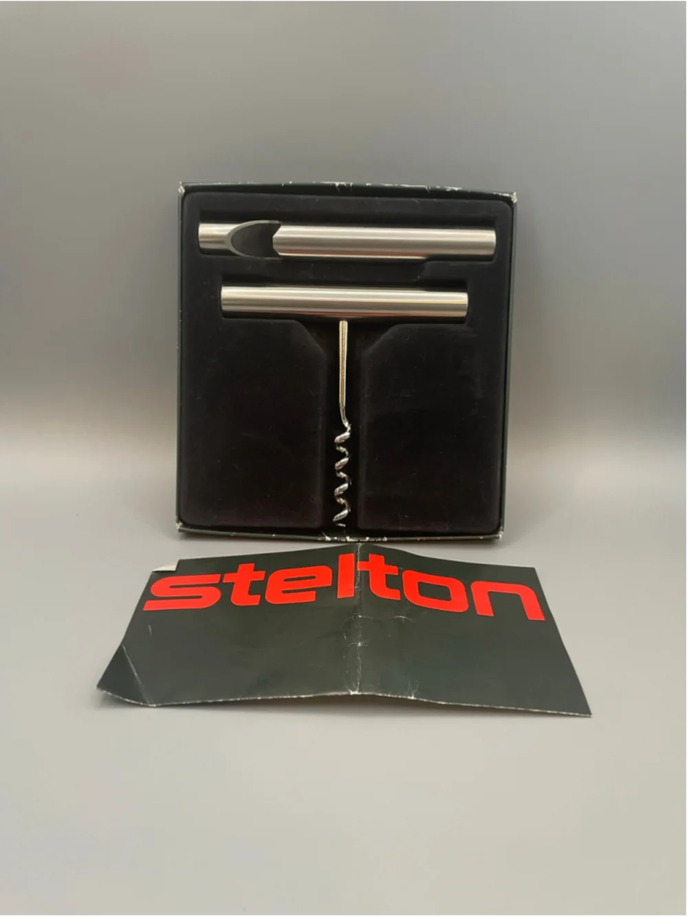 Stelton Stainless Steel Corkscrew and Bottle Opener Set